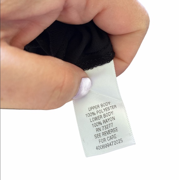 Candies black made to sparkle button up blouse - Picture 5 of 5